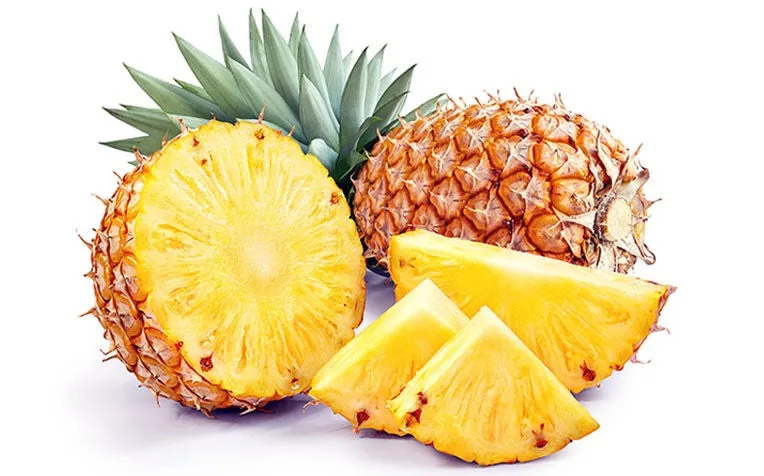 Pineapple - Tangy fruit rich in essential vitamins including Vitamin D