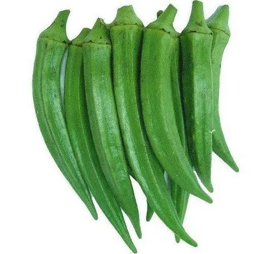 Okra (Bhindi) - Fiber-rich vegetable for Vitamin D and gut health