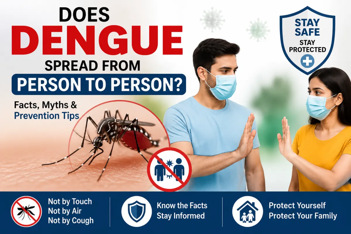 Does Dengue Spread From Person to Person? Know How Dengue Spreads