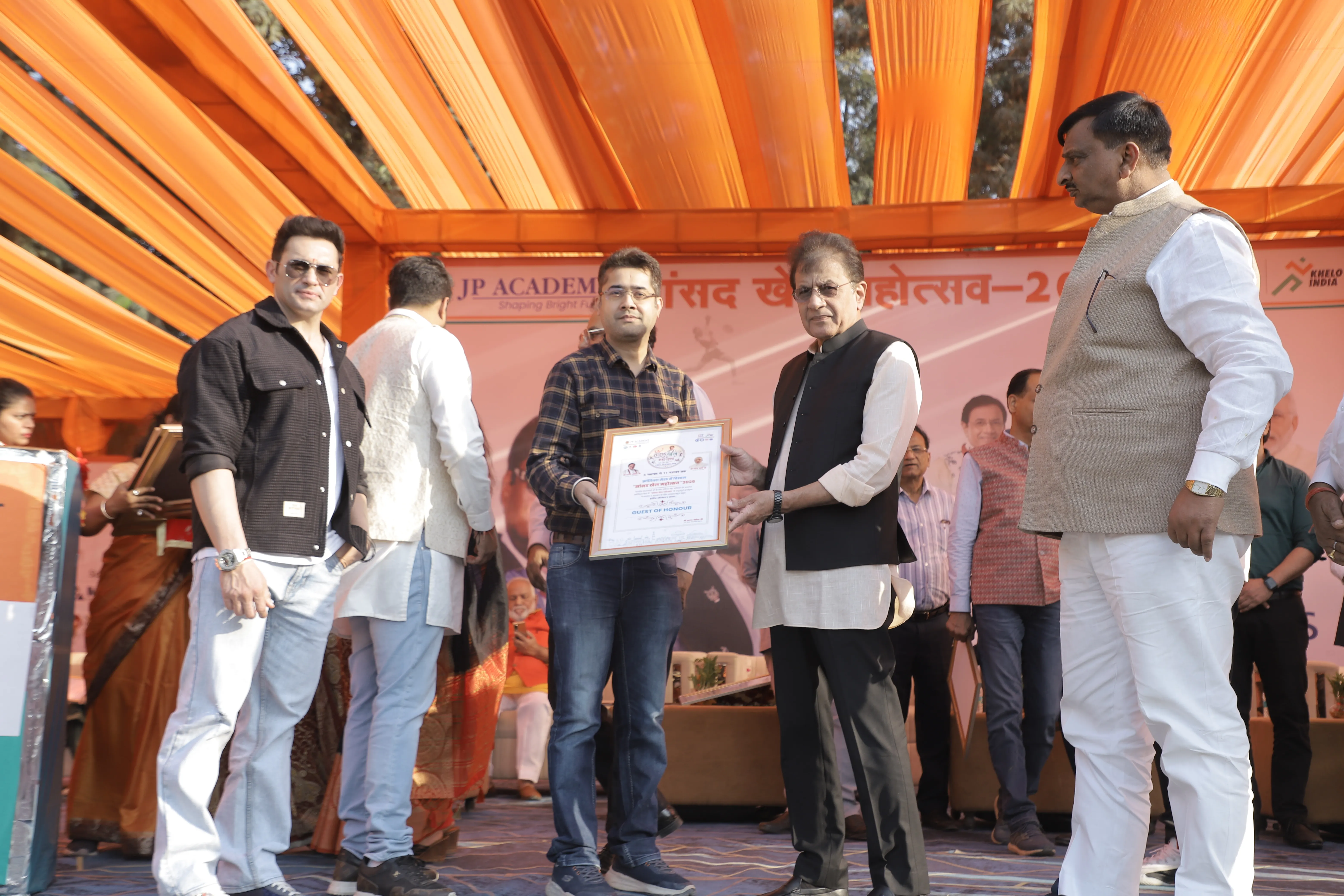 Gallery image for Meerut सांसद खेल महोत्सव 2025 में Apus NOVA Hospital और NOVA Hospital & Research Centre को सम्मानित किया गया